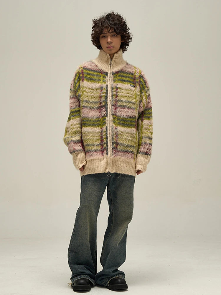 American Fall Winter Thick Sweater Men