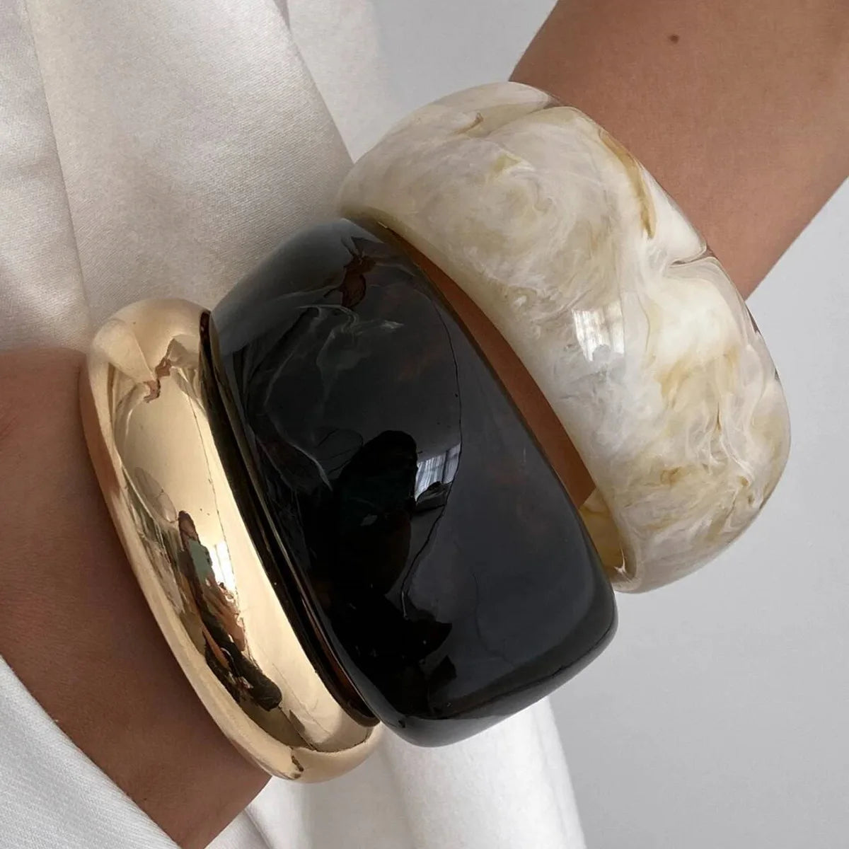 3 Styles Bangles Grunge