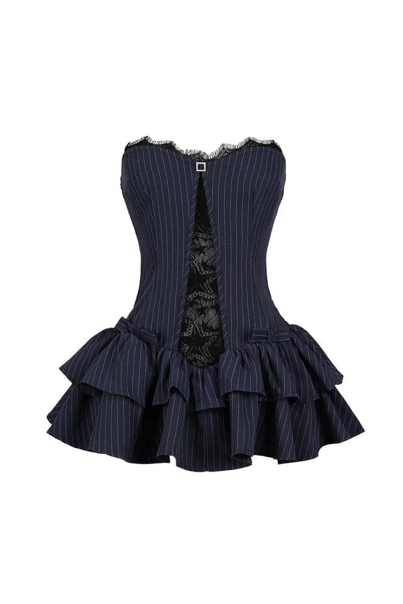 Lisa Ruffle Mini Dress