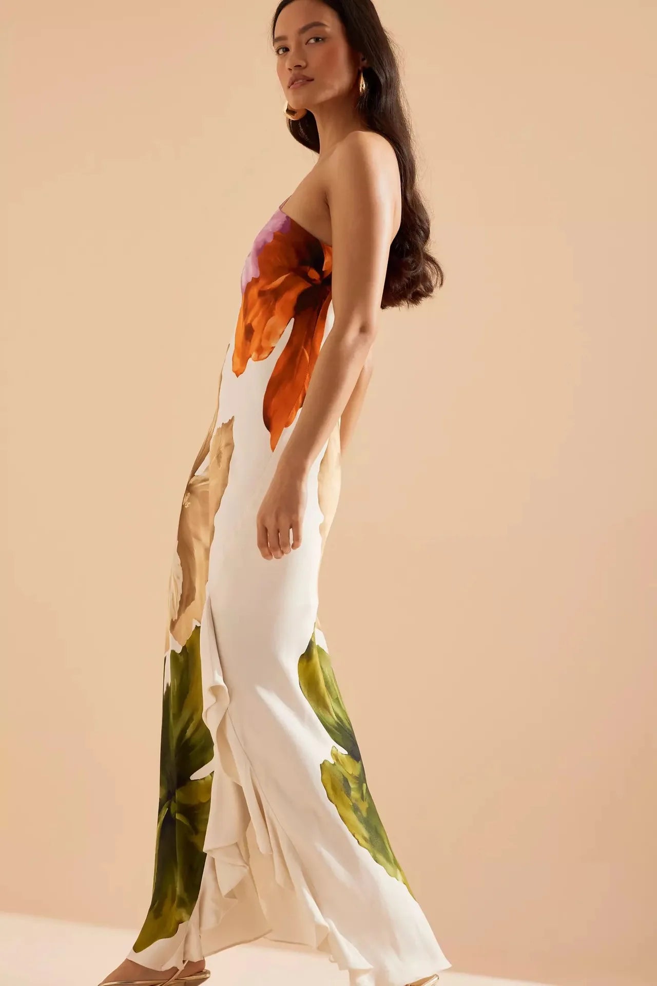 Edge Long Dress