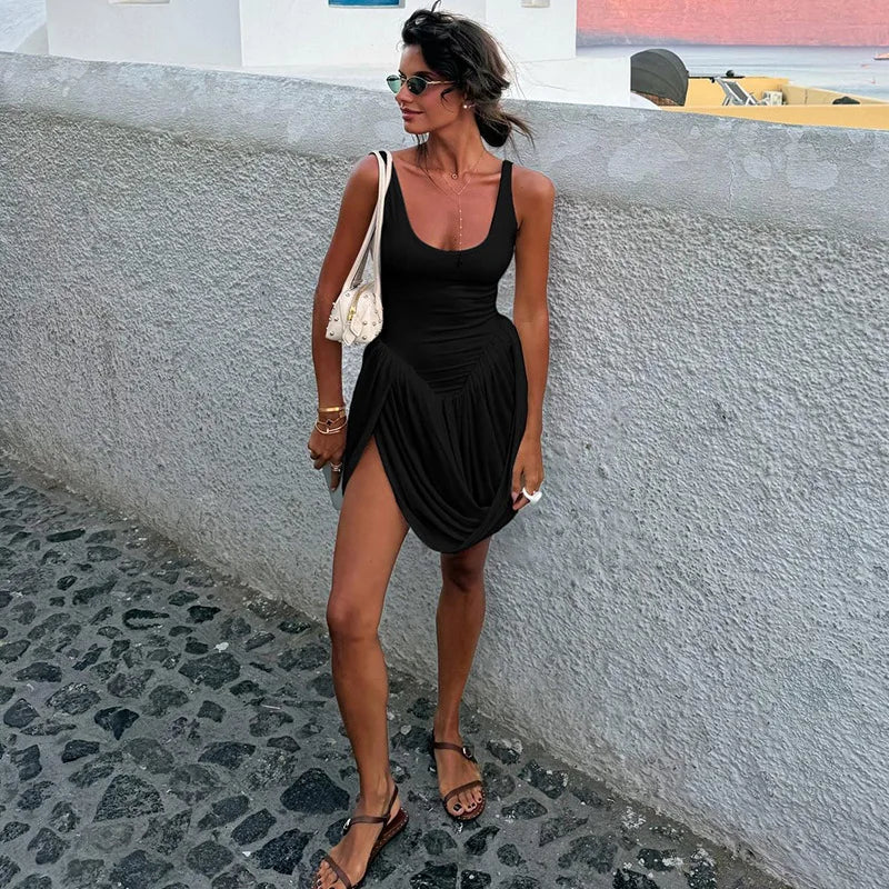 Finesse frilly elegant party dress