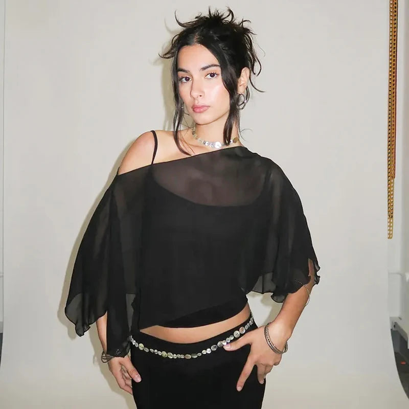 Camisole + Mesh Top