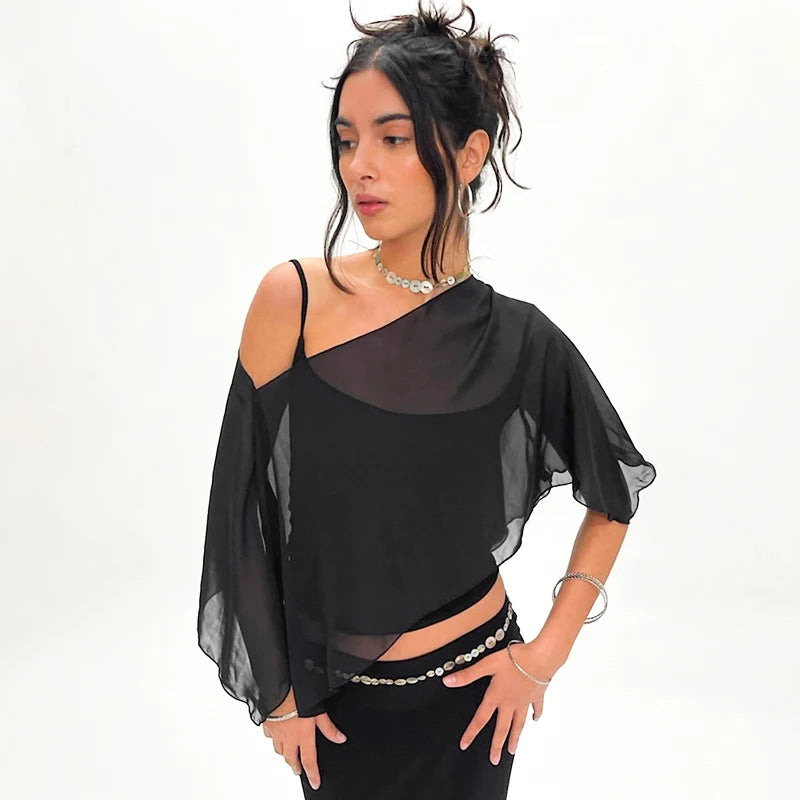 Camisole + Mesh Top