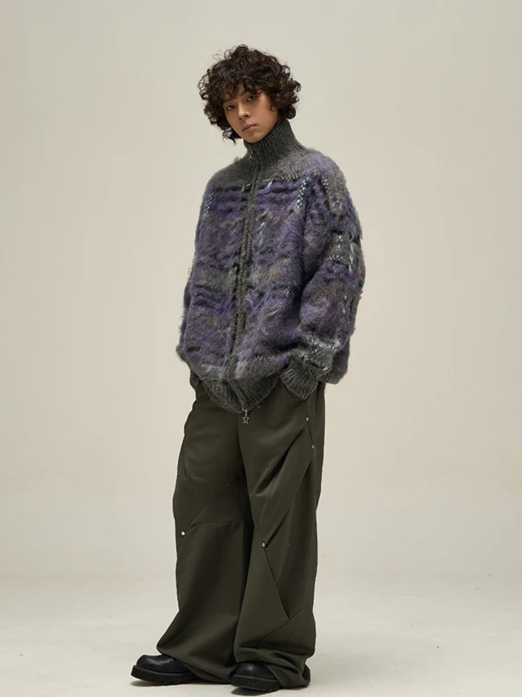 American Fall Winter Thick Sweater Men