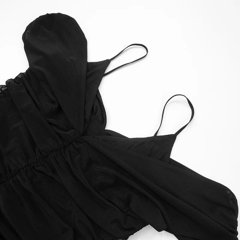 Triangle Bodysuit Y2K