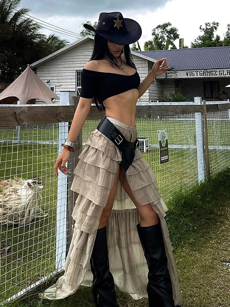 Midnight Music Festival Fashion Simple Chic Bottoms