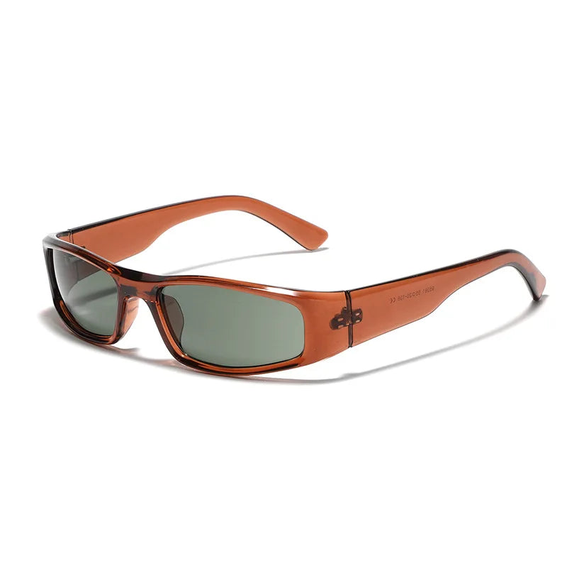 Y2K Future Millennium oval Sunglasses