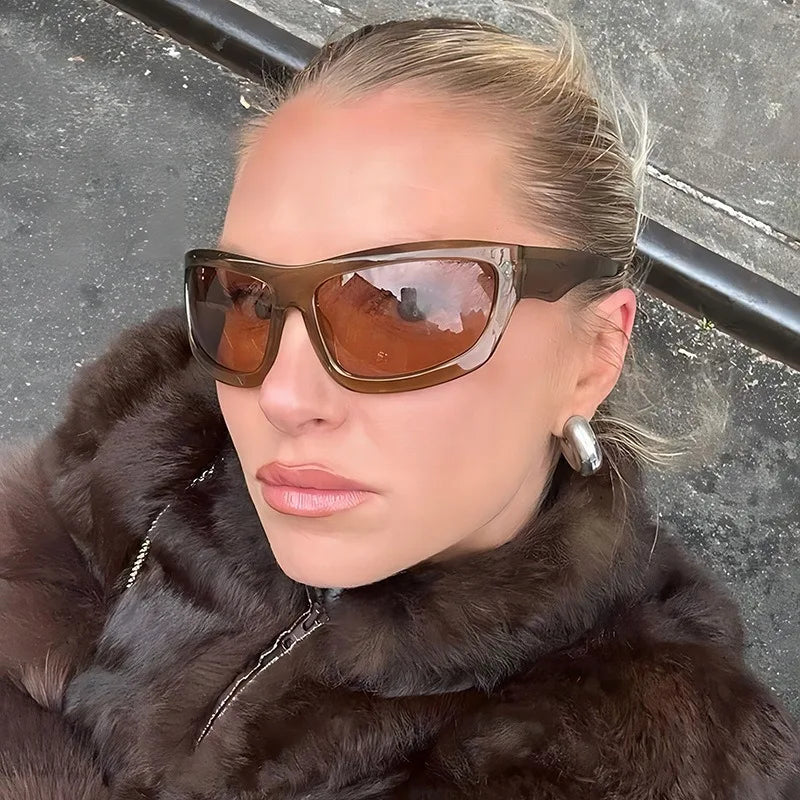 Rimless Y2K Sunglasses