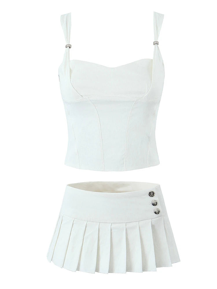 TomBu Two Pieces Set Cropped