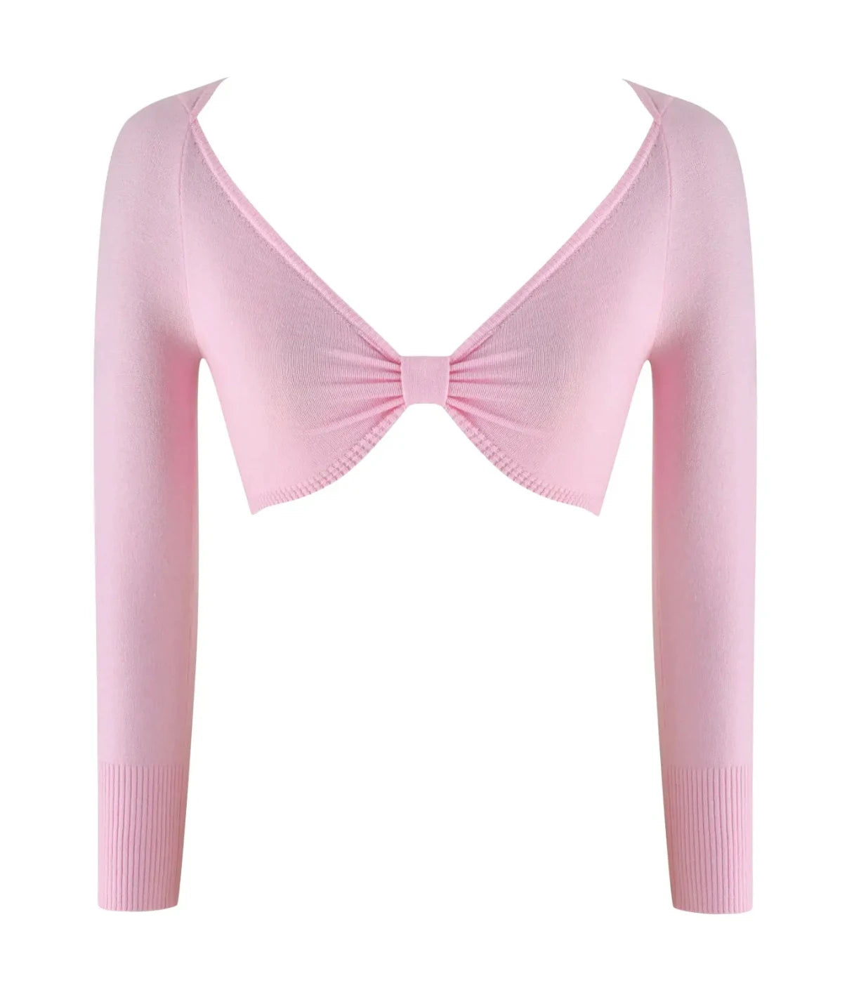 Rosie Pink Bow Tie Top + Long Pants