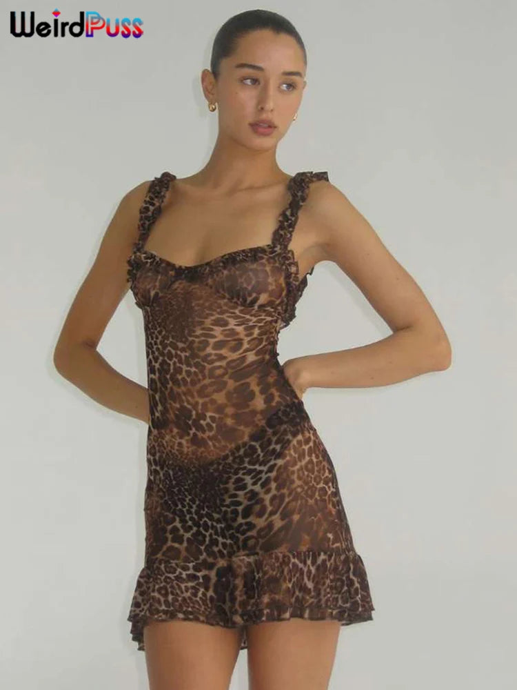 Alicia See Through Dress