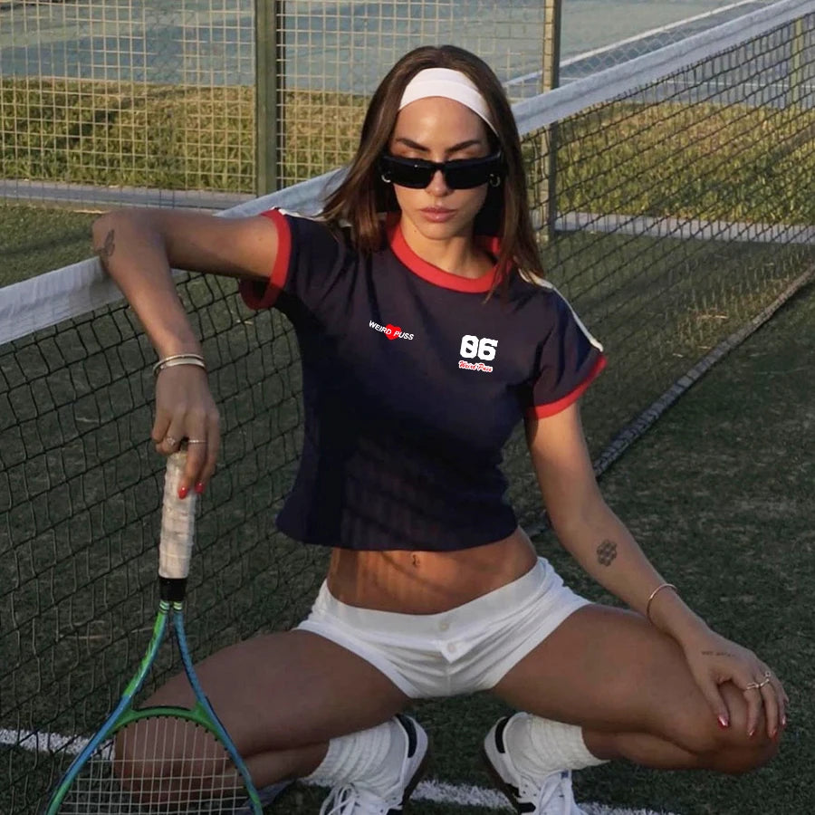 Y2K Casual Short Sleeve T-Shirt