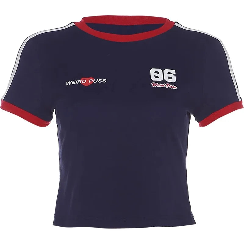 Y2K Casual Short Sleeve T-Shirt