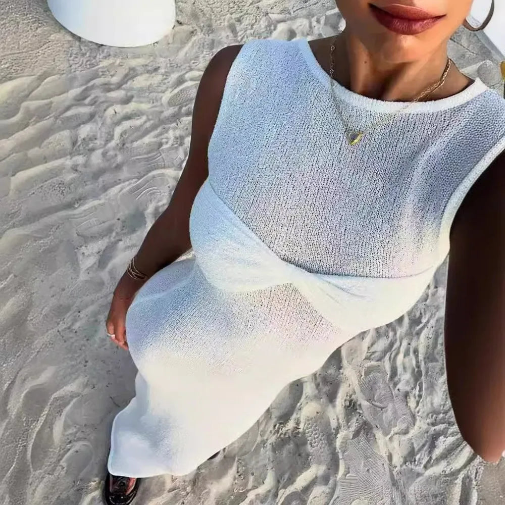 San Juan Knitted Beach Dress