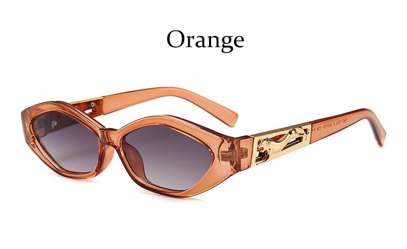 TOOTSIES designer women luxury small sunglasses oval rectangle UV400