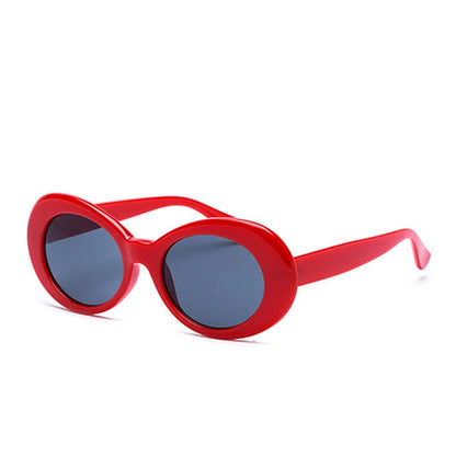 Cobain Classic Black Sunglasses Women Luxury UVB Sunglass Oval