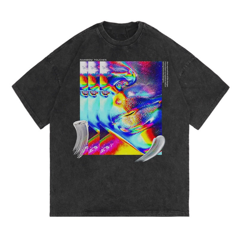 Rainbowtouch T Shirt Vintage