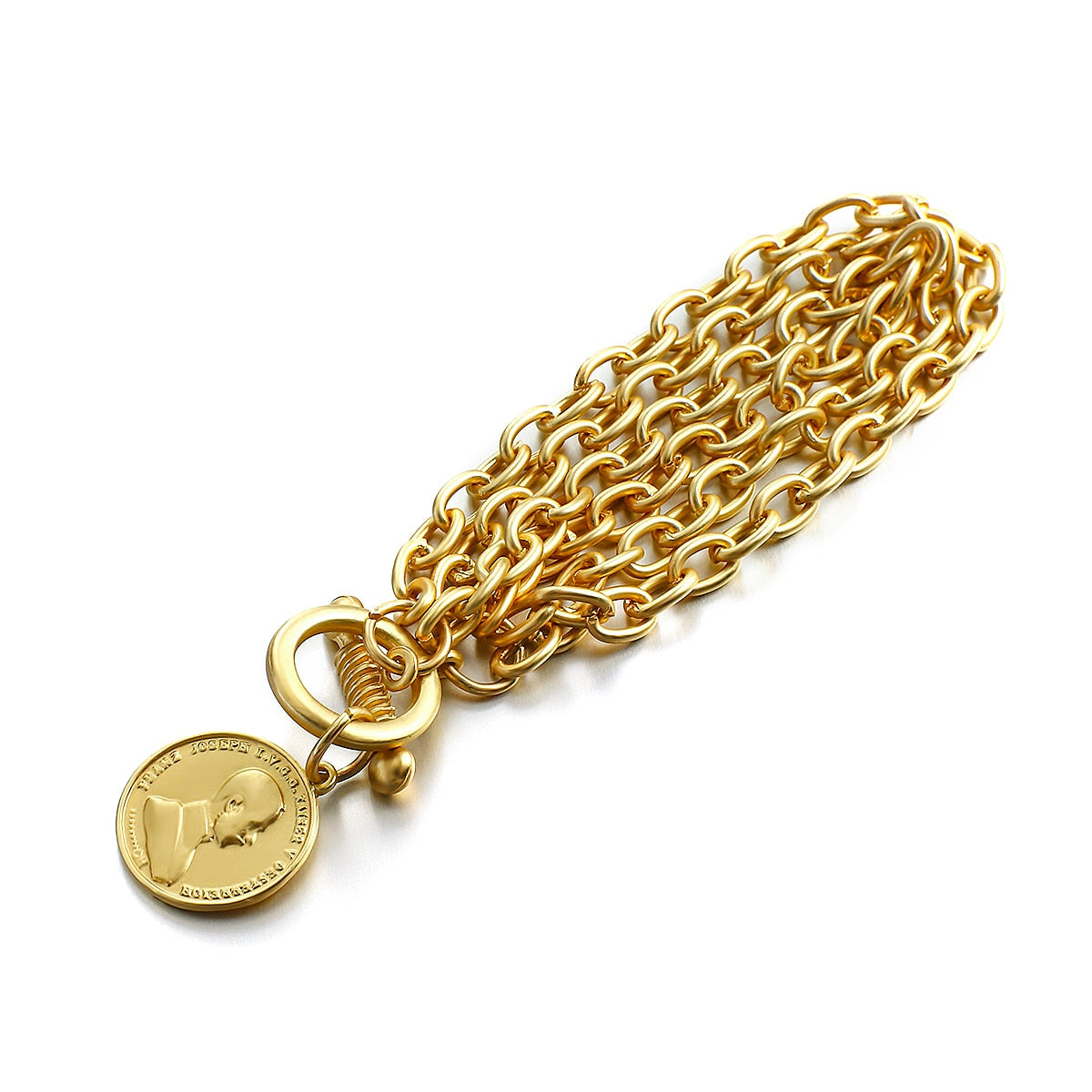 Windsor Faux Gold Chain Bracelet